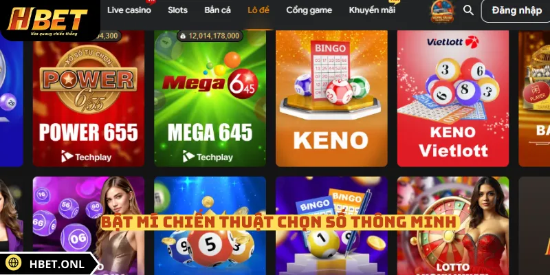 Bật mí chiến thuật chọn số thông minh