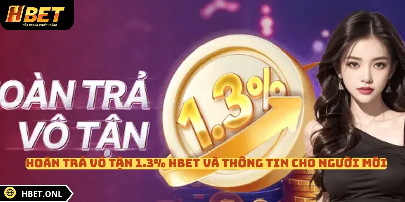 Hoàn trả vô tận 1.3% HBET và thông tin cho người mới